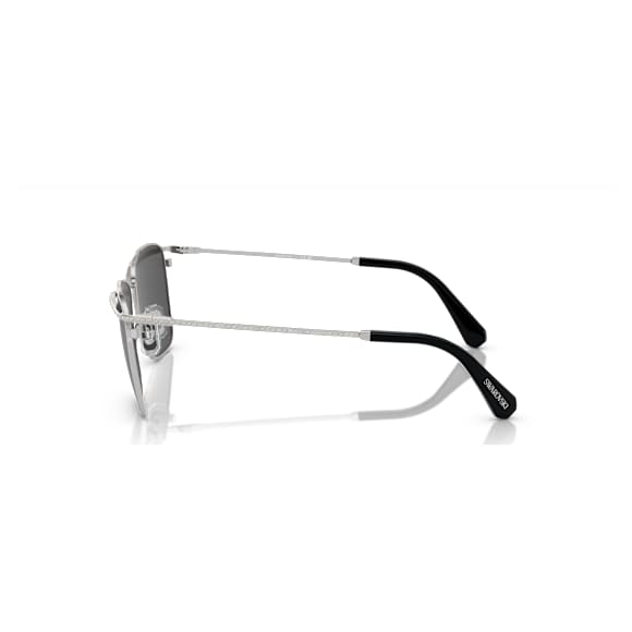 Occhiali da sole, Forma quadrata, SK7006, Tono argentato - Swarovski, 5746291