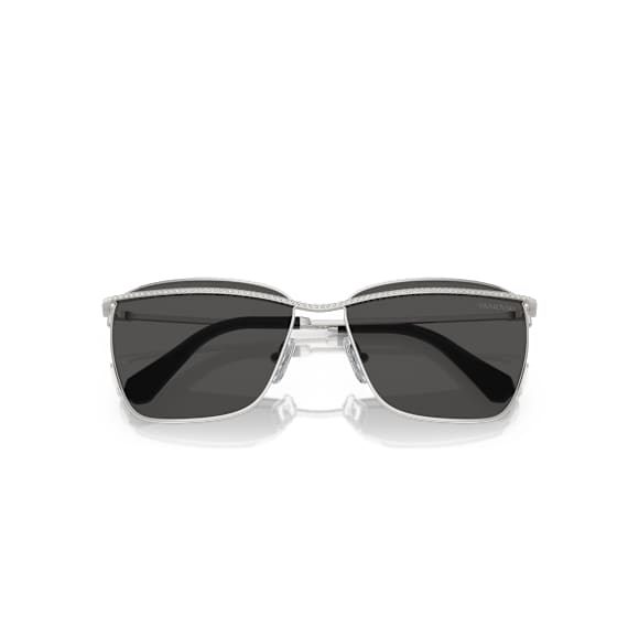 Occhiali da sole, Forma quadrata, SK7006, Tono argentato - Swarovski, 5746291