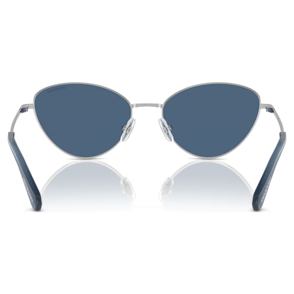 Ochelari de soare, Formă ochi de pisică, SK7014, Albastru - Swarovski, 5746292