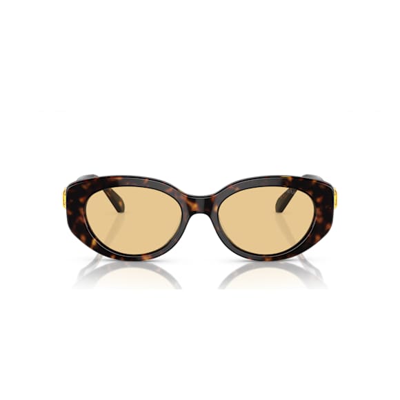 Zonnebril, Ovale vorm, Bruin - Swarovski, 5746299