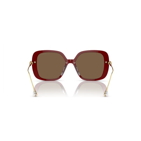 Sonnenbrille, Quadratische Form, Braun - Swarovski, 5746446