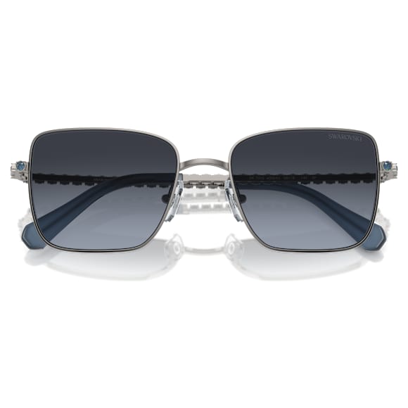Gafas de sol, Forma cuadrada, SK7015, Tono plateado - Swarovski, 5746447
