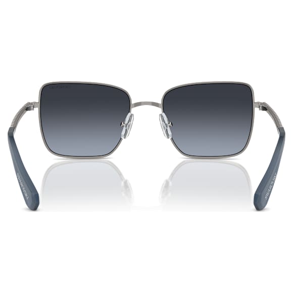 Okulary przeciwsłoneczne, Kształt kwadratowy, SK7015, W odcieniu srebra - Swarovski, 5746447