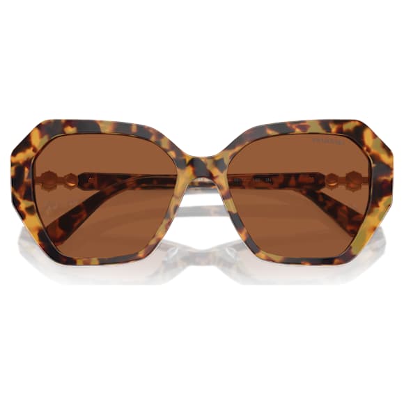 Ochelari de soare, Formă pătrată, Maro - Swarovski, 5746492