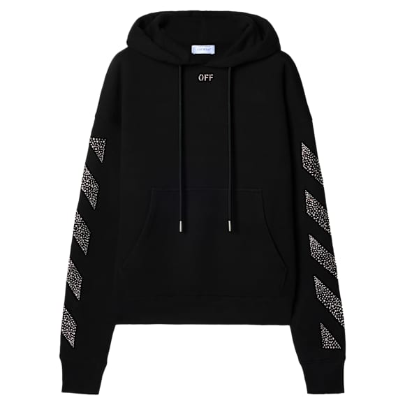 OFF-WHITE™ Arrow Hoodie, Black - Swarovski, 5746762