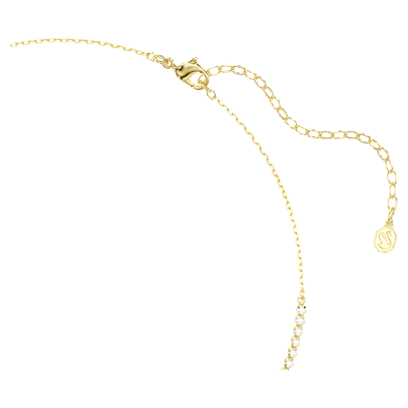 Mesmera 項鏈, 混合式切割, 白色, 18K 金飾面 - Swarovski, 5747931