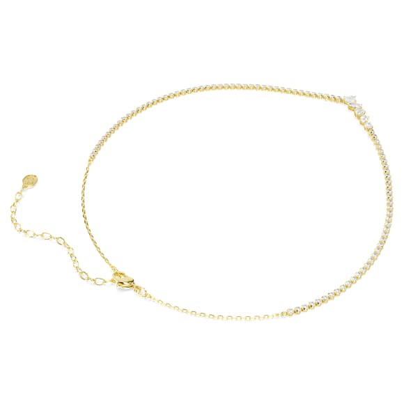 Colar Mesmera, Combinação de lapidações, Branco, Acabamento em ouro de 18 quilates - Swarovski, 5747931