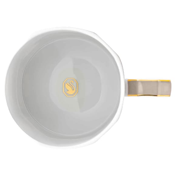 Taza con tapa Signum, Porcelana, Beige - Swarovski, 5750245