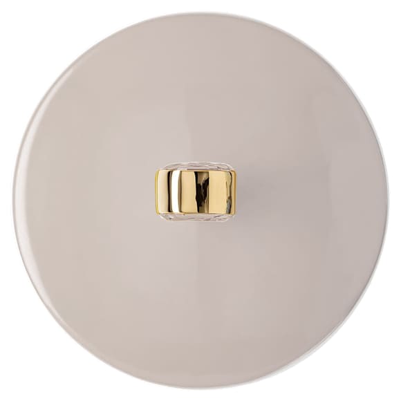 Taza con tapa Signum, Porcelana, Beige - Swarovski, 5750245