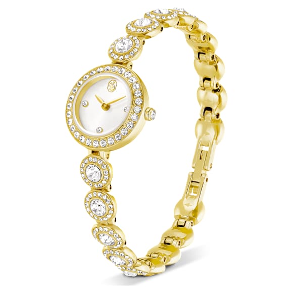 Una Angelic Saat, Kristal bileklik, Altın Rengi, Altın rengi yüzey - Swarovski, 5750500