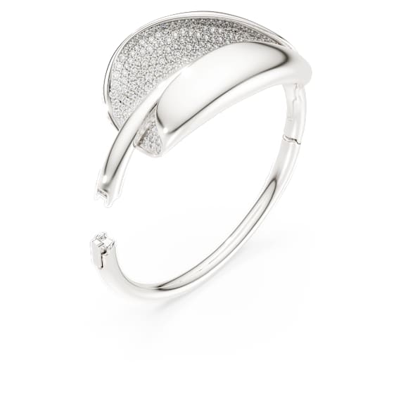 Swarovski Classica 手鐲, 匠心之作、圓形切割, 白色, 925 銀 - Swarovski, 5751264