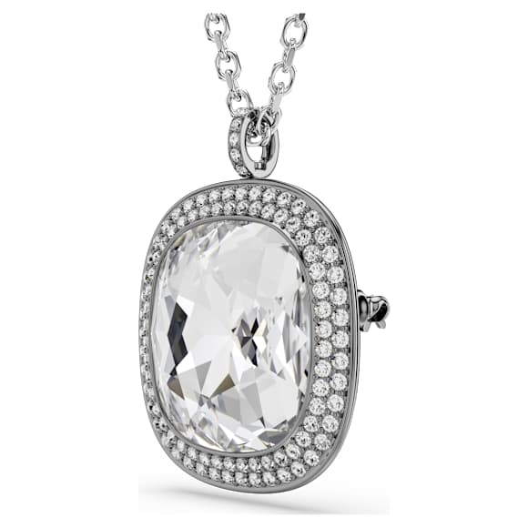 Una Angelic 펜던트 및 브로치, 쿠션 컷, 화이트, 믹스드 플래팅 - Swarovski, 5751324