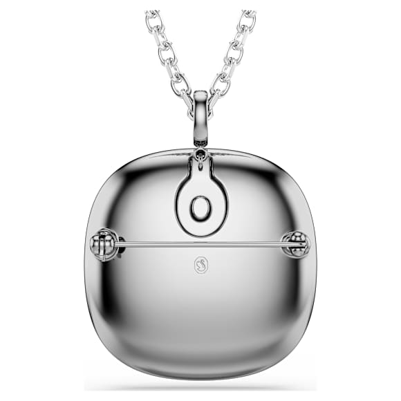 Una Angelic 펜던트 및 브로치, 쿠션 컷, 화이트, 믹스드 플래팅 - Swarovski, 5751324