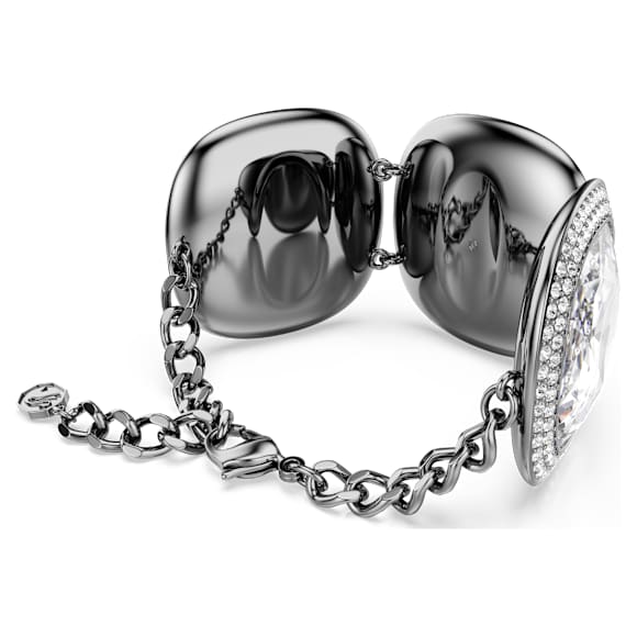 Pulseira Una Angelic, Lapidação cushion, Branca, Lacada a ródio - Swarovski, 5751557