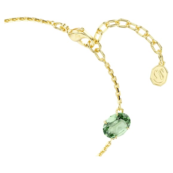Gema bracelet, Mixed cuts, Multicolored, 18K gold finish - Swarovski, 5752588