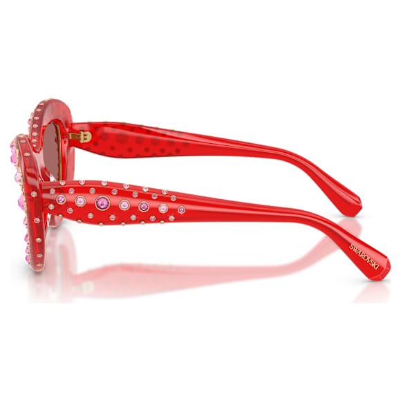 Lunettes de soleil, Style Cat-eye, SK6060, Rouges - Swarovski, 5752882