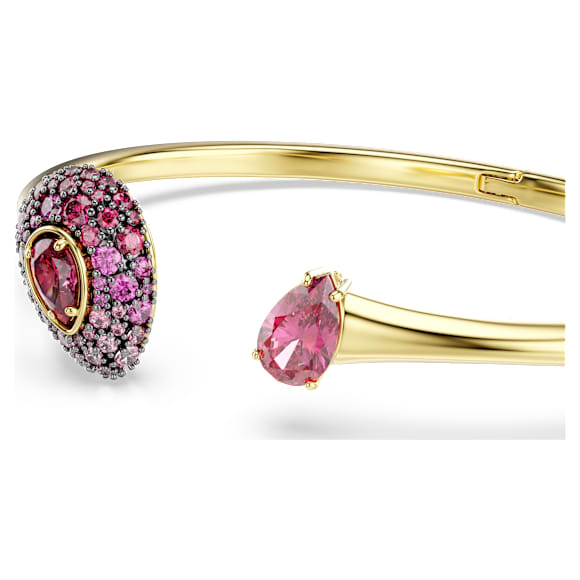 Sublima Armband, Droppformad, Röd, 18K guldfinish - Swarovski, 5752895