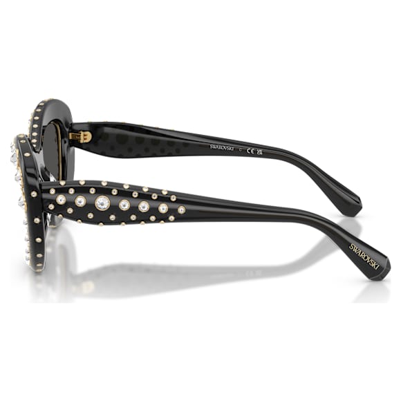 太阳眼镜, 猫眼形, SK6060, 银色 - Swarovski, 5752903