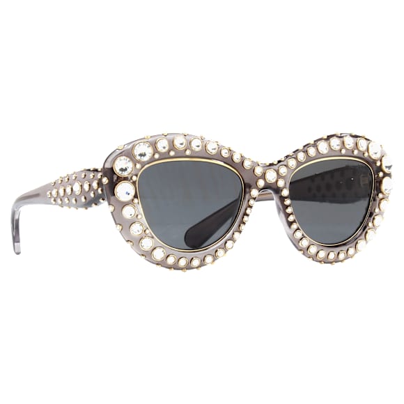 Sonnenbrille, Cat-eye-Form, SK6060, Silberfarben - Swarovski, 5752903
