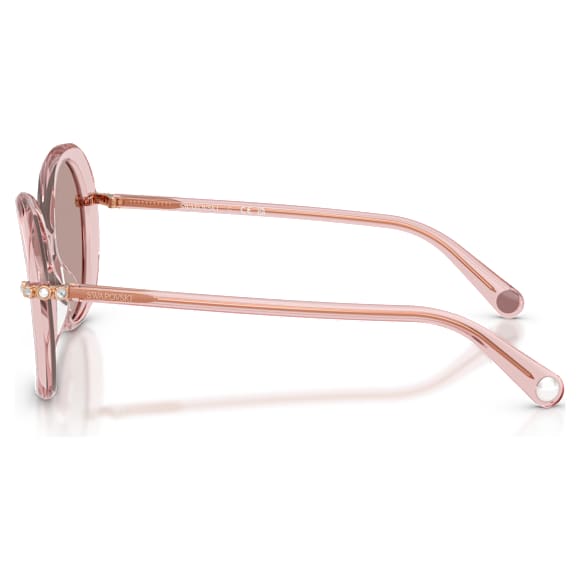 太阳眼镜, 蝴蝶形, SK6059, 粉红色 - Swarovski, 5752904