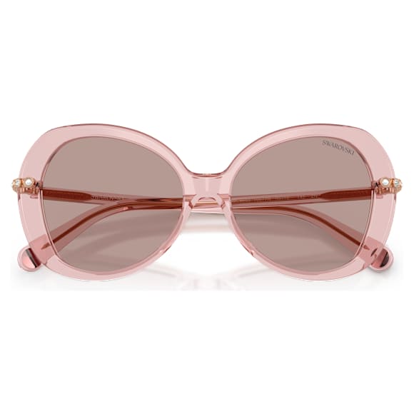 太阳眼镜, 蝴蝶形, SK6059, 粉红色 - Swarovski, 5752904