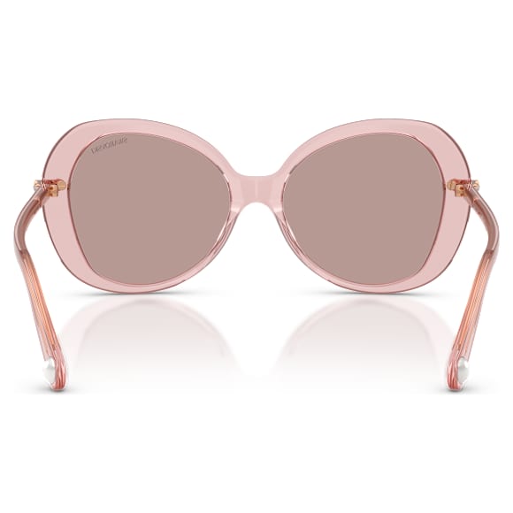 Sunglasses, Butterfly shape, SK6059, Pink - Swarovski, 5752904