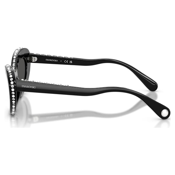 Óculos de sol, Modelo olho de gato, SK6061U, Preto - Swarovski, 5752908