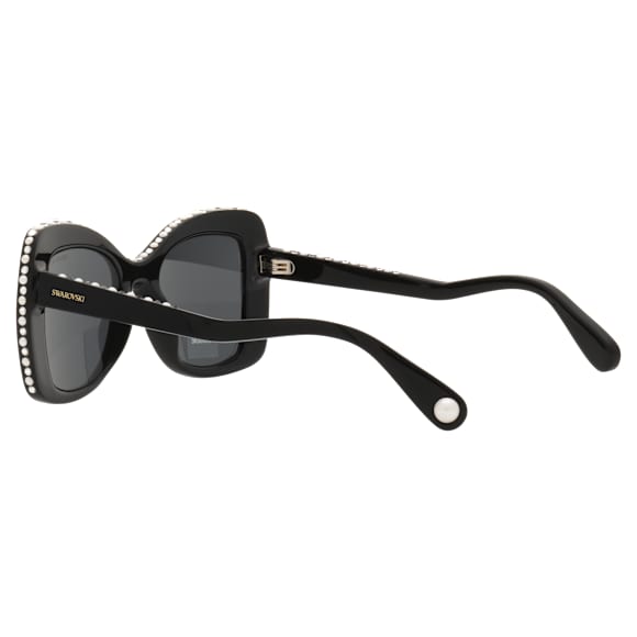 Sonnenbrille, Schmetterlingsform, SK6062U, Schwarz - Swarovski, 5752910