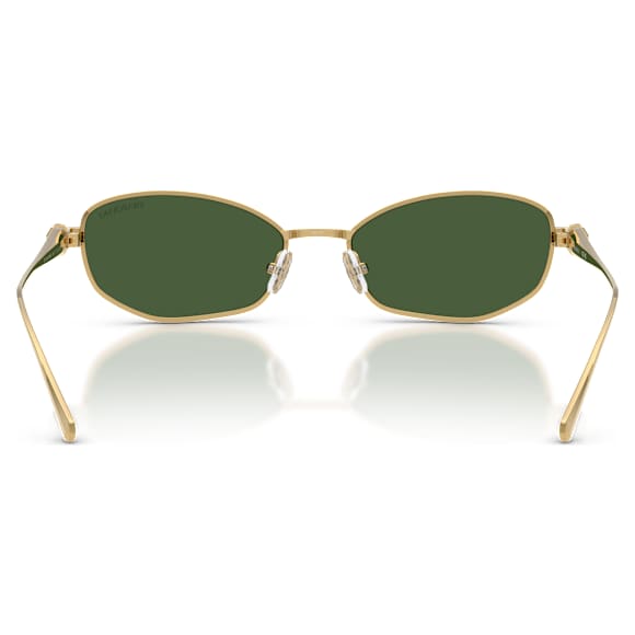 Lunettes de soleil, Forme coussin, SK7042, Vertes - Swarovski, 5752914