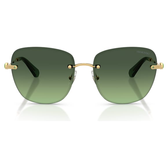 Sonnenbrille, Quadratische Form, SK7043, Grün - Swarovski, 5752918