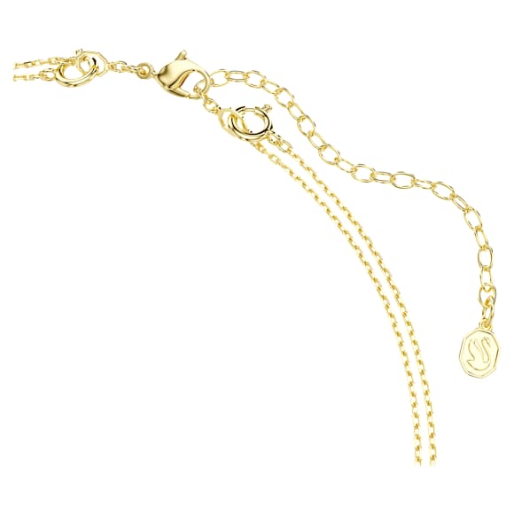 Collier multi rangs Imber, Tailles variées, Multicolore, Doré à l’or 18 carats (750/1000) - Swarovski, 5753273