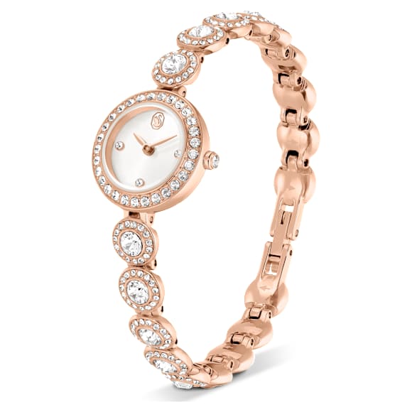 Una Angelic 워치, 크리스털 브레이슬릿, 로즈골드 톤, 로즈 골드 톤 피니시 - Swarovski, 5753309