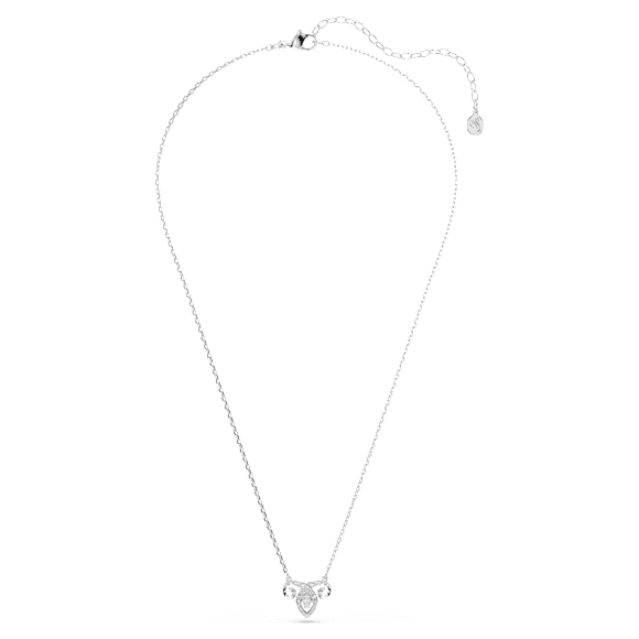 Pendentif Chinese Zodiac, Tailles variées, Blanc, Métal rhodié - Swarovski, 5753322