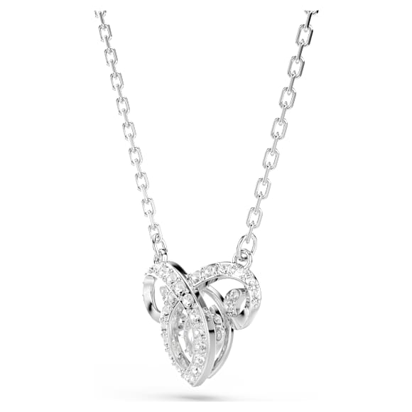 Pendentif Chinese Zodiac, Tailles variées, Blanc, Métal rhodié - Swarovski, 5753322