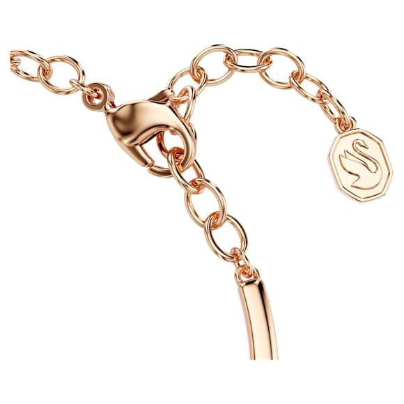Bracelet-jonc Chinese Zodiac, Tailles variées, Blanc, Doré à l’or rose 18 carats (750/1000) - Swarovski, 5753323