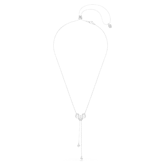 Collier Chinese Zodiac, Tailles variées, Blanc, Métal rhodié - Swarovski, 5753327