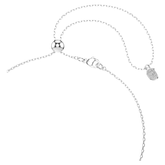 Collier Chinese Zodiac, Tailles variées, Blanc, Métal rhodié - Swarovski, 5753327