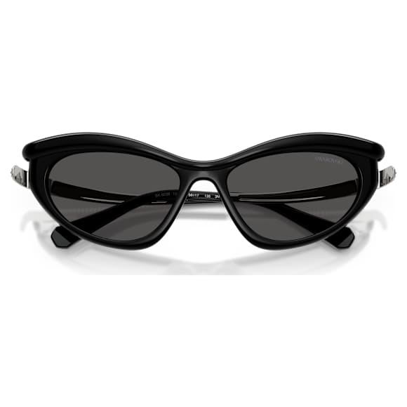 Sunglasses  Pavé, Black, SK6038 - Swarovski, 5753505