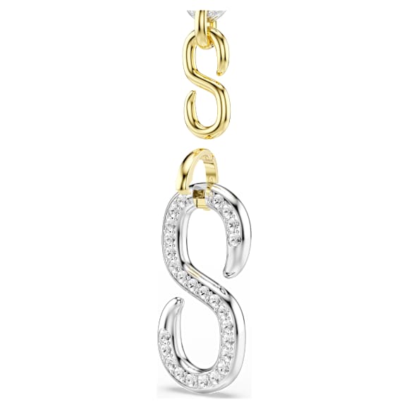 Cintura in vita Dextera, Bianca, Mix di finiture - Swarovski, 5753850