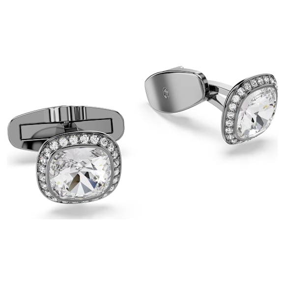 Gemelos Una Angelic, Talla cojin, Blancos, Baño de rutenio - Swarovski, 5753937