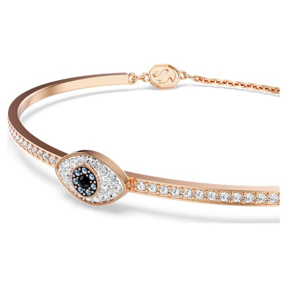 Symbolica 手鐲, 眼睛, 漸層色, 鍍金（玫瑰金色飾面） - Swarovski, 5754138