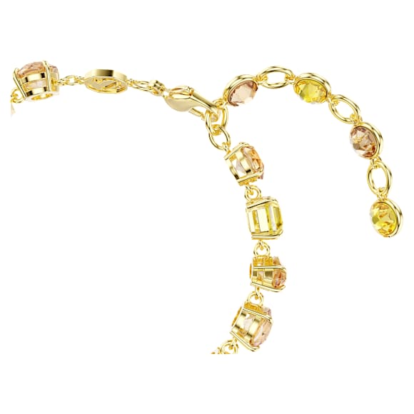 Bransoletka Gema, Szlify różnorodne, Żółta, Wykończenie z 18-karatowego złota - Swarovski, 5754260
