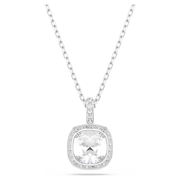 Una Angelic 套裝, 枕形切割, 白色, 鍍白金色 - Swarovski, 5754343