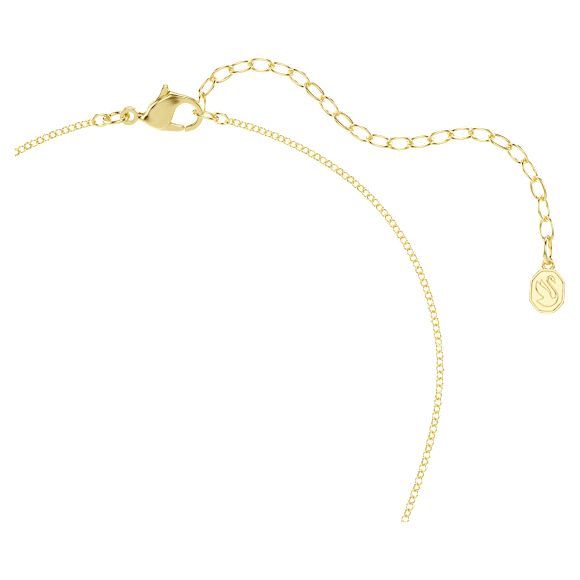 Symbolica Anhänger, Rundschliff, Mond, Weiß, 18K goldbeschichtet - Swarovski, 5754382