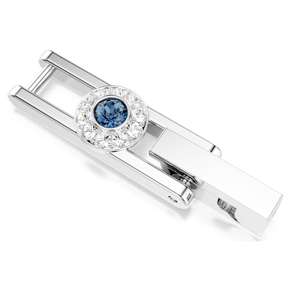 Una Angelic extender, Round cut, Blue, Rhodium plated - Swarovski, 5754671