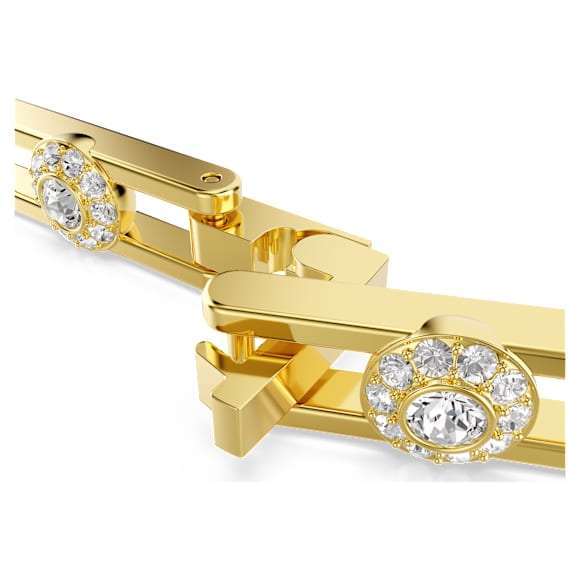 Una Angelic エクステンダー, ラウンドカット, ホワイト, ゴールドトーン・プレーティング - Swarovski, 5754672