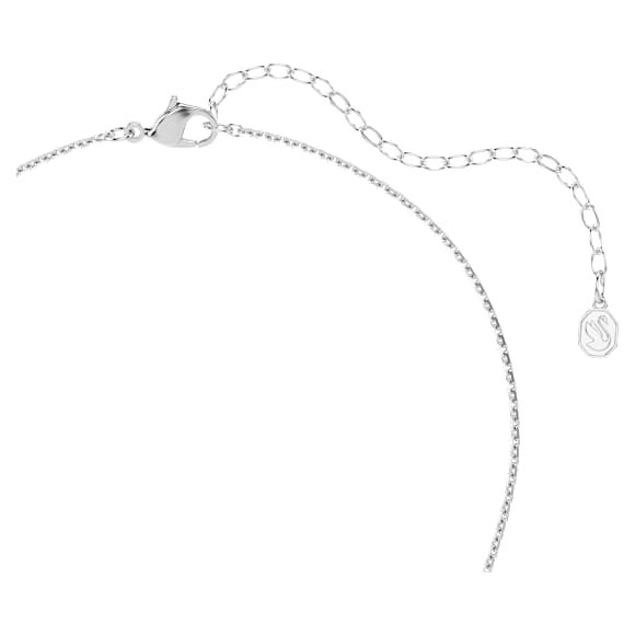 Ariana Grande x Swarovski Anhänger, Kristallperle, Rundschliff, Blume, Weiß, Rhodiniert - Swarovski, 5755817