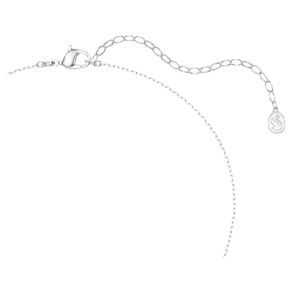 Vienna ペンダント, ミックスカット, フェザー, ホワイト, ロジウム・プレーティング - Swarovski, 5756111
