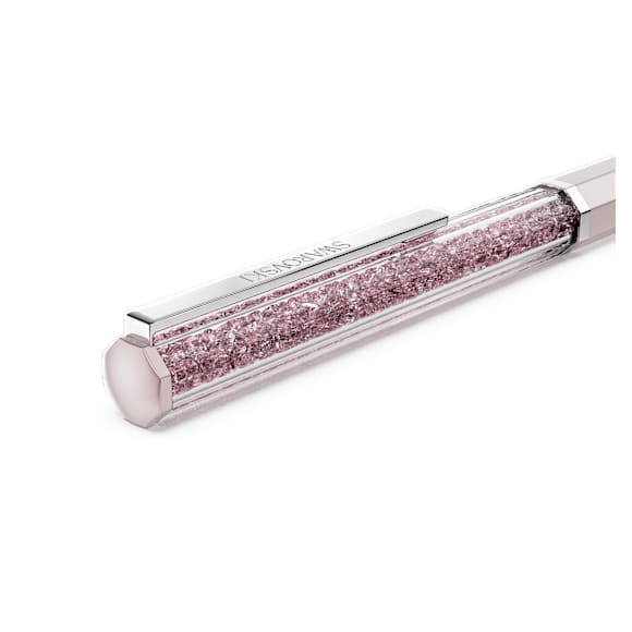 Crystalline 볼포인트 펜, 핑크 래커 처리, 크롬 플래팅 - Swarovski, 5756698