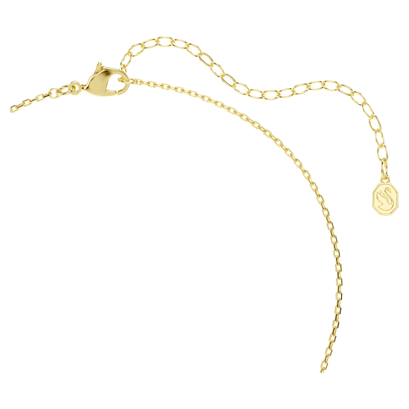 Chroma ペンダント, ペアカット, ブルー, 18Kゴールドコーティング - Swarovski, 5757786
